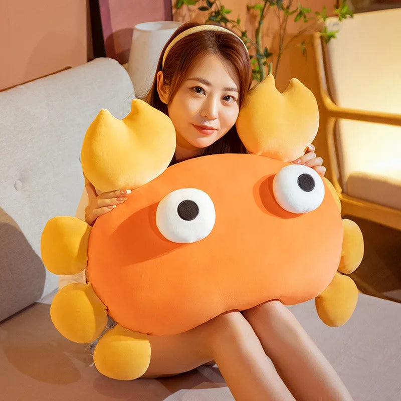 Crab & Lobster Plush Soft Toy – Stuffed Marine Animal, 12" | 30 cm