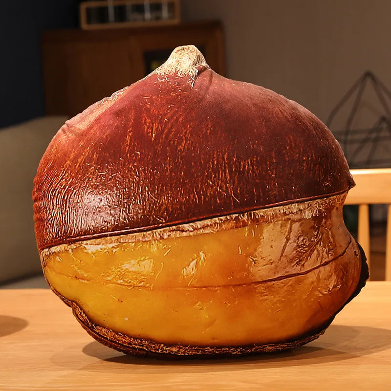 Plushie Realistic Food Nuts: Eight Varieties, 16-22" | 40-55 cm