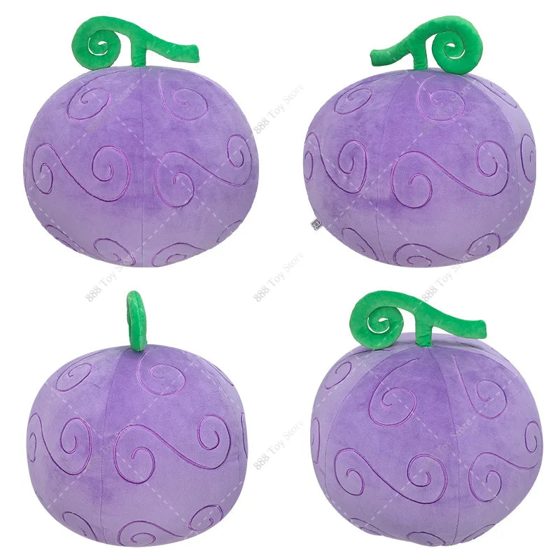 One Piece Devil Fruit Plush Toys | Anime Stuffed Character Fruit Pillows