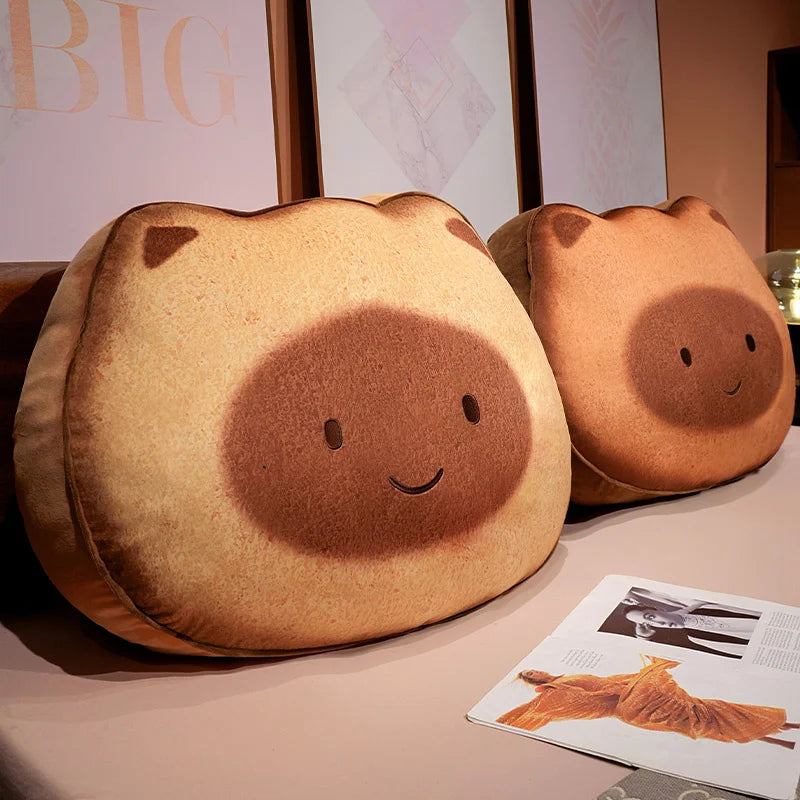 Capybara/Cat Cookie Plushie – Jumbo Comfort in a Sweet Design plush toy – – – Image 6 | Plushie Produce