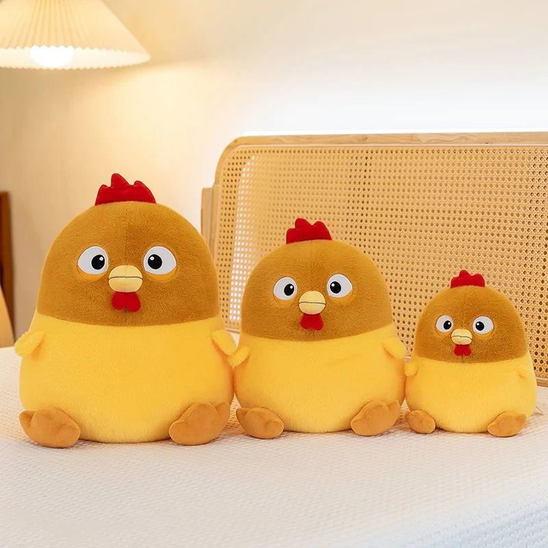 Chicken in a Hamburger Plushie, 12-20" | 30-50 cm plush toy – – – Image 4 | Plushie Produce