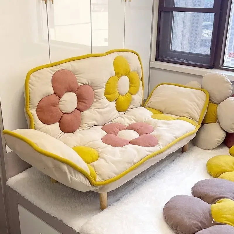 Cozy Blossom Children's Two-Seater Couch - Two Colors plush toy – – – Image 1 | Plushie Produce