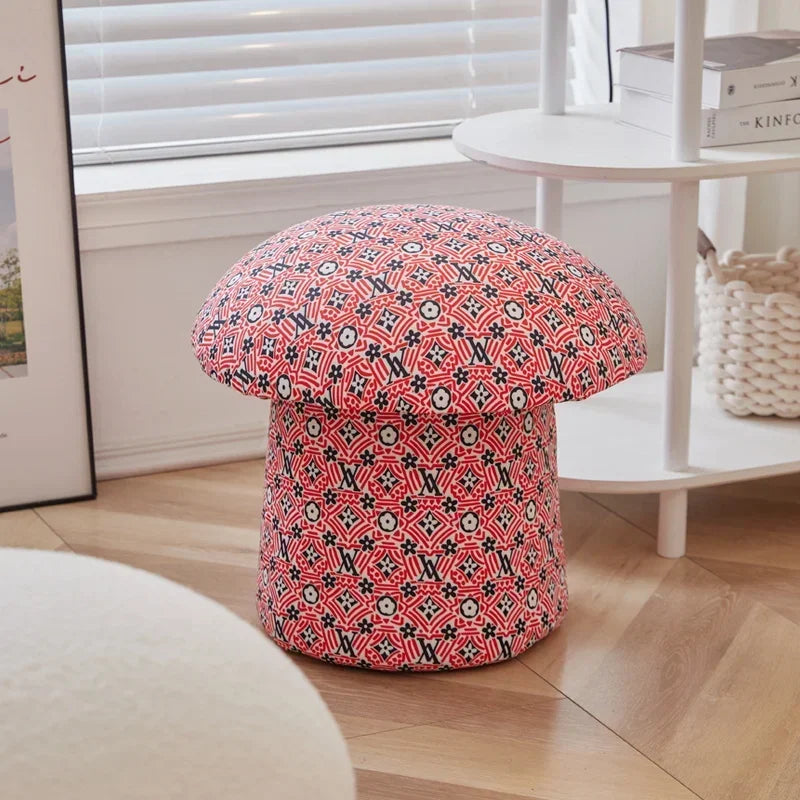 Cozy Cap Plush Mushroom Ottoman - Five Colors plush toy – – – Image 5 | Plushie Produce