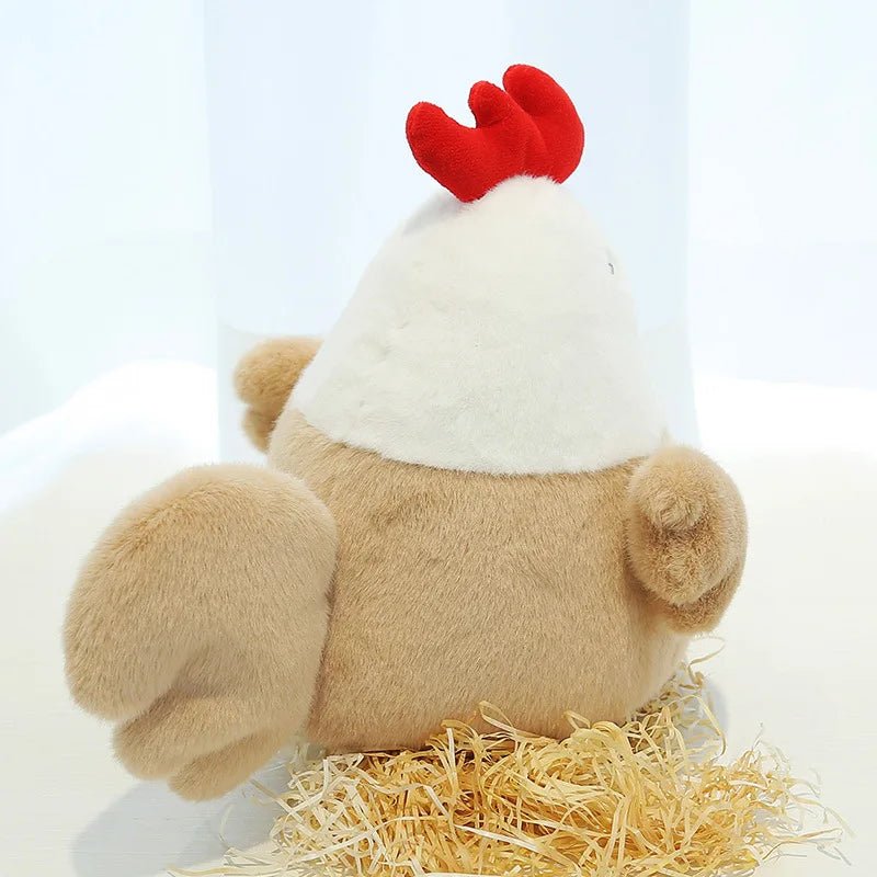 Plushie Farmhouse Chicken, 9" | 22 cm plush toy – – – Image 5 | Plushie Produce