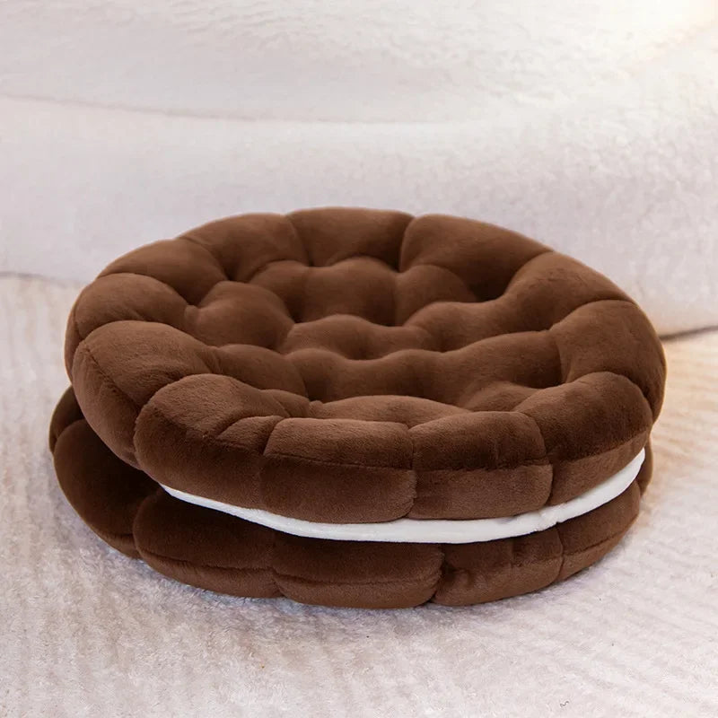 Filled Cookie Plushies, 12 Styles, 14-18" | 35-45 cm plush toy – – Dark brown Round – Image 18 | Plushie Produce