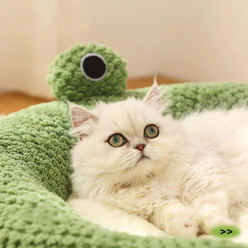 Frog Pet Bed Collection, Three Designs, For Pets Up To 11 lbs | 5 kg plush toy – – – Image 4 | Plushie Produce