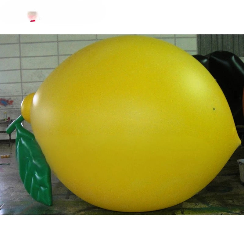 Giant Inflatable Lemon – Customizable Event Decoration plush toy – – 6mH with blower – Image 1 | Plushie Produce