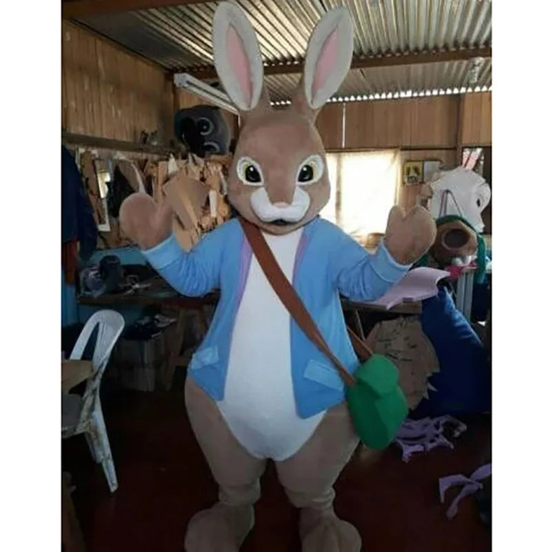 High-Fidelity Bunny Costume for Adults, Three Styles plush toy – – Blue – Image 6 | Plushie Produce