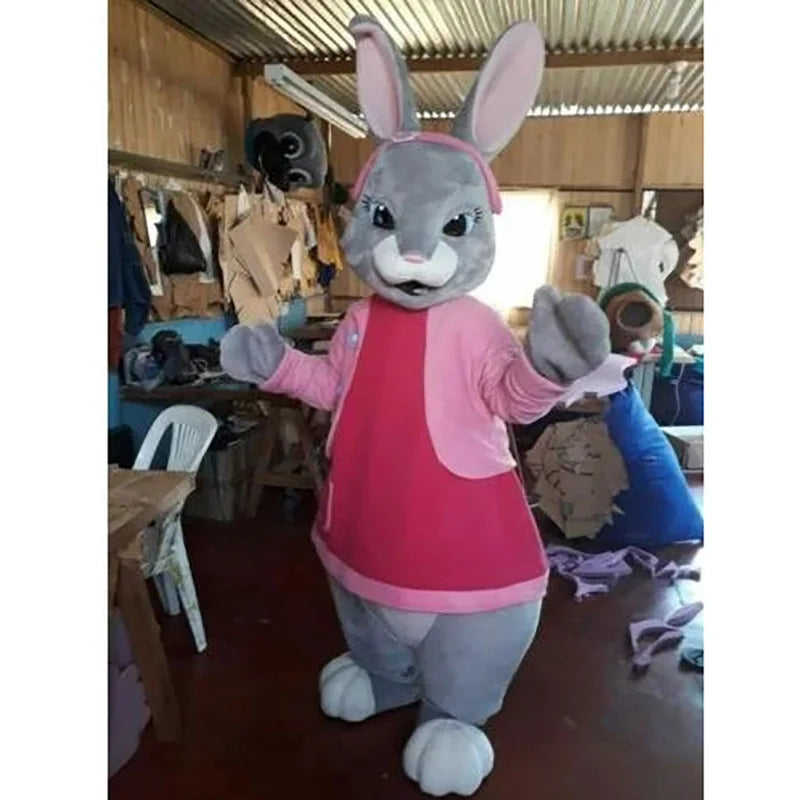 High-Fidelity Bunny Costume for Adults, Three Styles plush toy – – Pink – Image 5 | Plushie Produce
