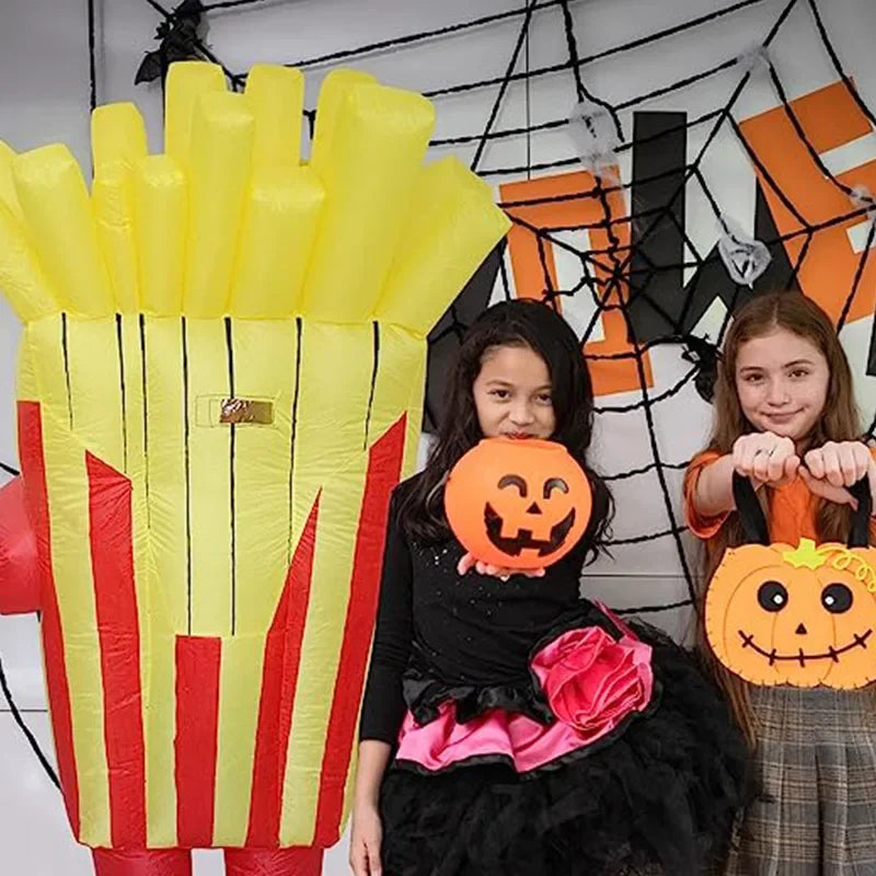 Inflatable Fries Costume – Food-Themed Fun for Any Event plush toy – – – Image 4 | Plushie Produce