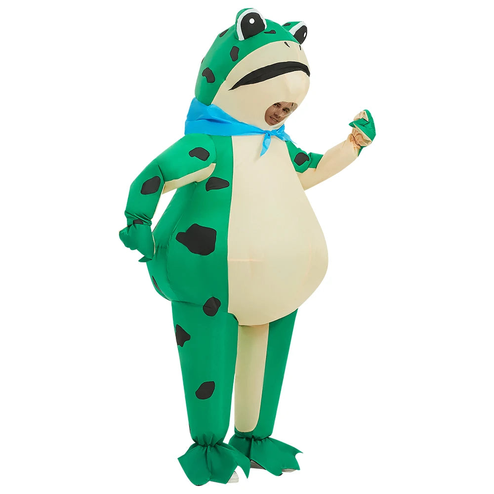 Inflatable Frog Costume – Leap Into the Fun! plush toy – – 150-190cm – Image 7 | Plushie Produce