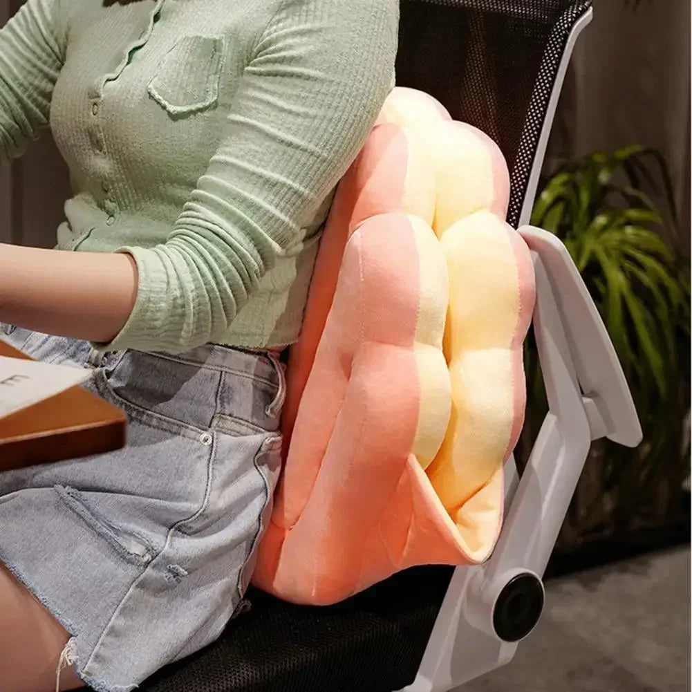 Jumbo Serene Clam Plushie, 16-60" | 40-150 cm plush toy – – – Image 5 | Plushie Produce