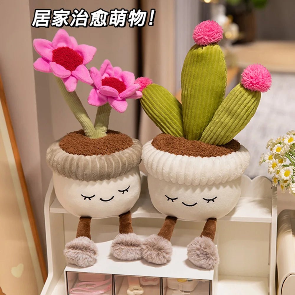 Large Plush Potted House Plant, 5 Varieties, 12" | 30 cm plush toy – – – Image 3 | Plushie Produce