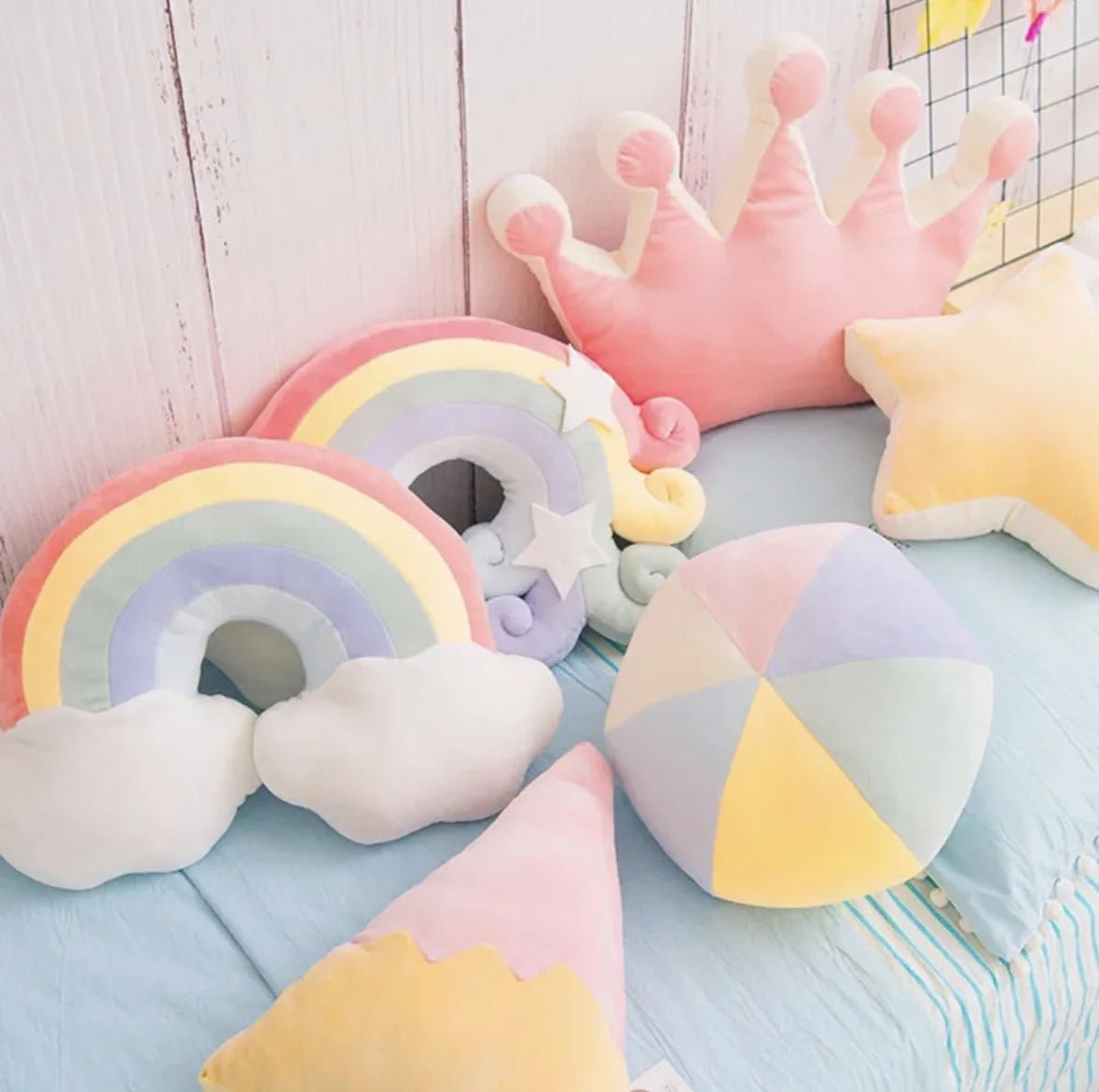 Plush Pastel Marshmallow Throw Pillows, 23 Designs plush toy – – – Image 1 | Plushie Produce