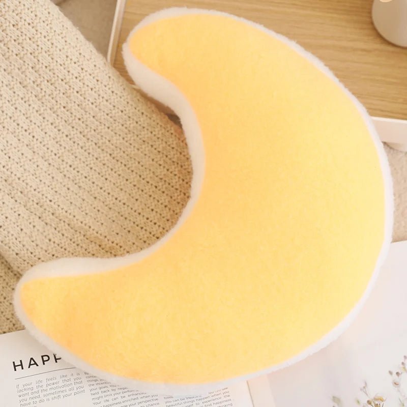 Plush Pastel Marshmallow Throw Pillows, 23 Designs plush toy – – yellow moon New – Image 12 | Plushie Produce
