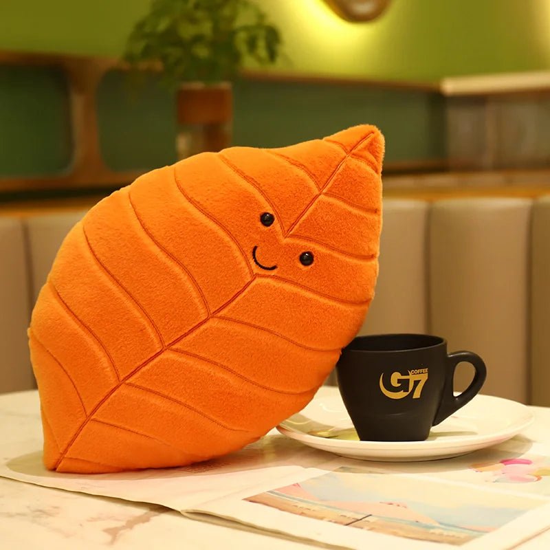 Plushie Autumn Leaf Collection- Fall Decor, Six Styles, 14" | 35 cm plush toy – – B (34x35cm) – Image 28 | Plushie Produce
