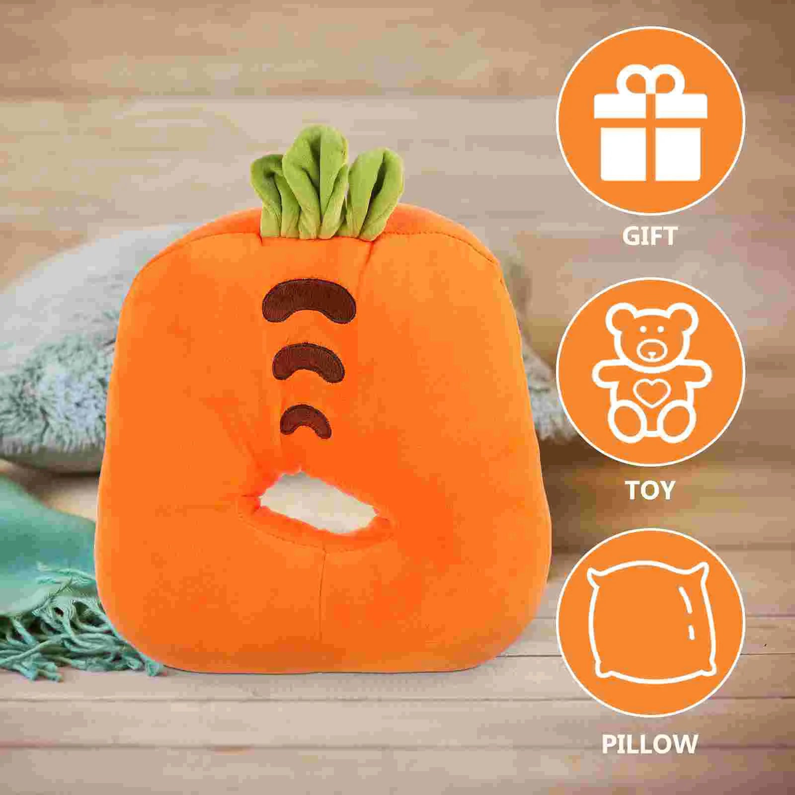 Plushie Carrot Napping Pillow Plushie plush toy – – – Image 2 | Plushie Produce
