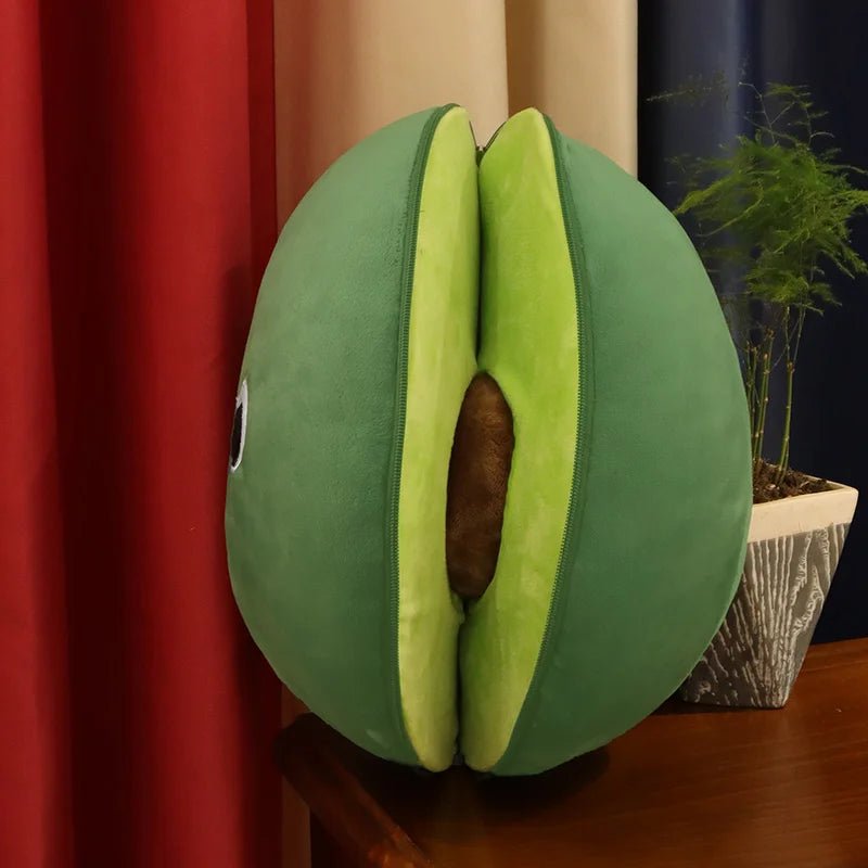 Plushie Disassembled Cartoon Avocado, 12" | 30 cm plush toy – – – Image 4 | Plushie Produce