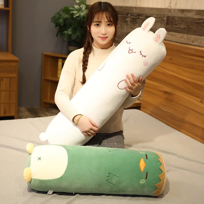 Plushie Farm Animal Body Pillow, Four Animals, 2.3-3.3' | 70-100 cm plush toy – – – Image 1 | Plushie Produce