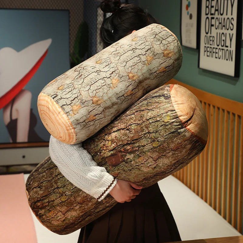 Plushie Lifelike Wood Log Plushies, Four Styles, 20-28" | 50-70 cm plush toy – – – Image 2 | Plushie Produce