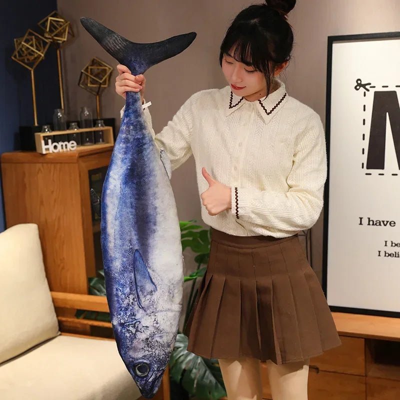 Plushie Realistic 3d Fish Collection, Four Fish, up to 39" | 100 cm long plush toy – – – Image 5 | Plushie Produce