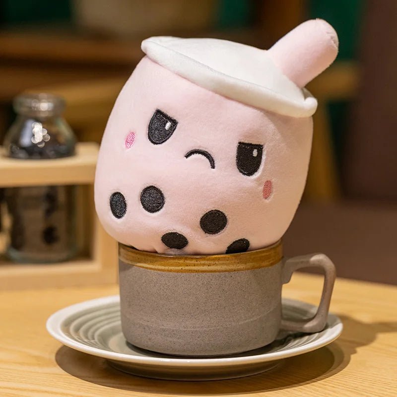 Plushie Reversible Boba Tea Toy, 6-10" | 15-25 cm plush toy – – – Image 2 | Plushie Produce