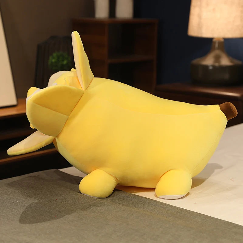 Plushie Shiba Inu as a Banana, 10-24" | 25-60 cm plush toy – – – Image 9 | Plushie Produce