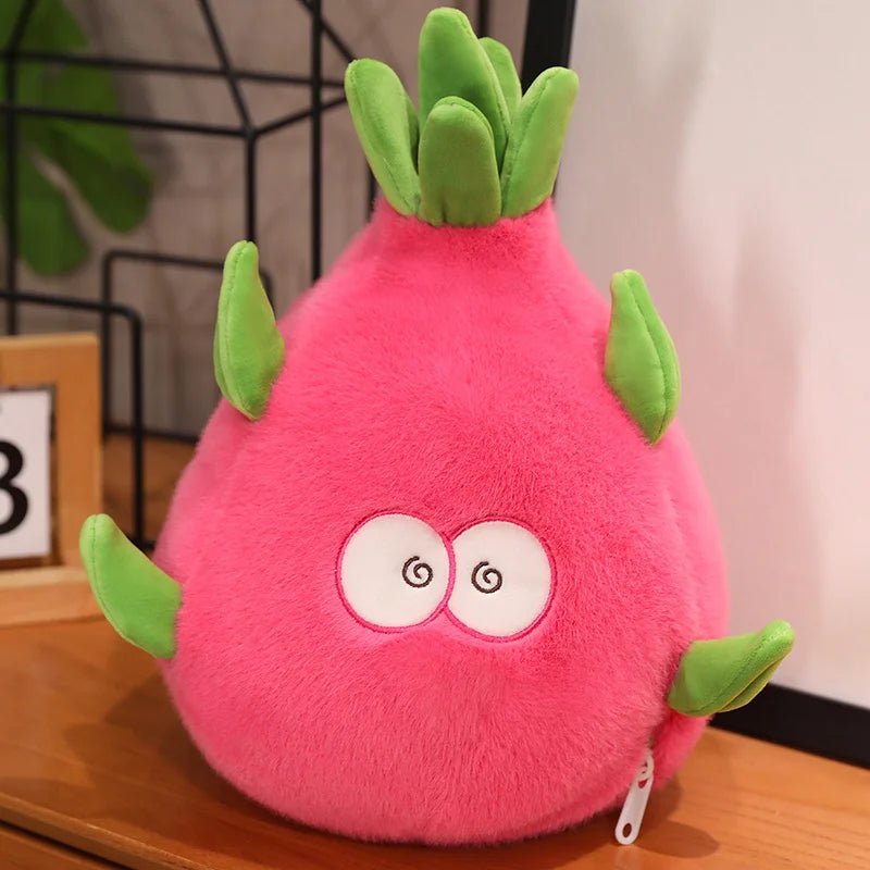 Reversible Dragon Fruit and Dinosaur Plushie – 2-in-1 Plush Toy plush toy – – – Image 6 | Plushie Produce