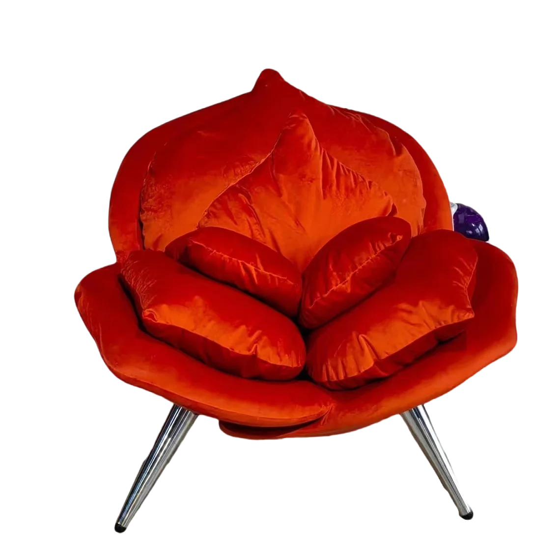 Rose Accent Chair – Elegant, Plush, and Comfortable plush toy – – – Image 5 | Plushie Produce