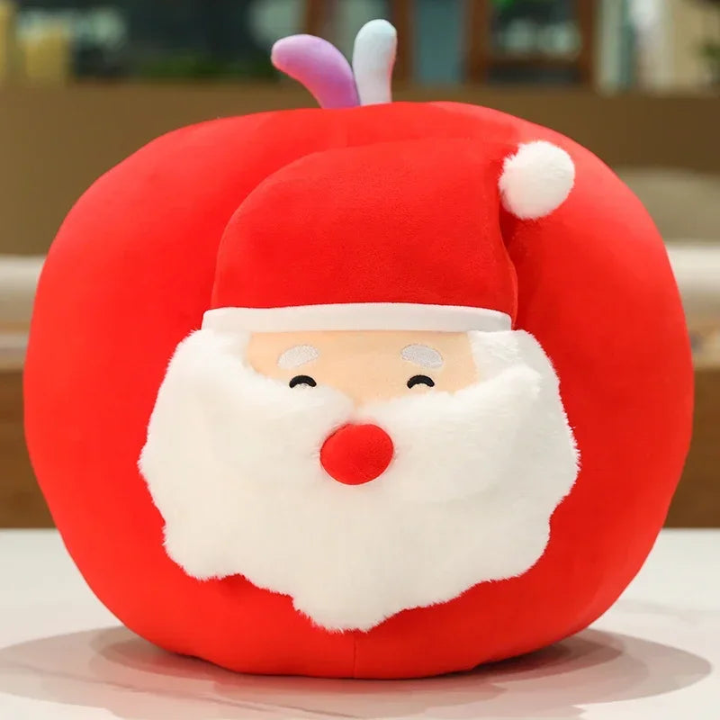 Santa Claus Apple Plushie, 10-14" | 25-35 cm plush toy – – 10"/25cm – Image 7 | Plushie Produce