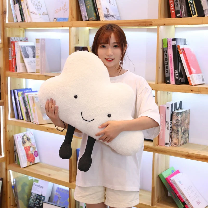 Smiling Cloud Plushie, 10-24" | 25-60 cm plush toy – – – Image 2 | Plushie Produce