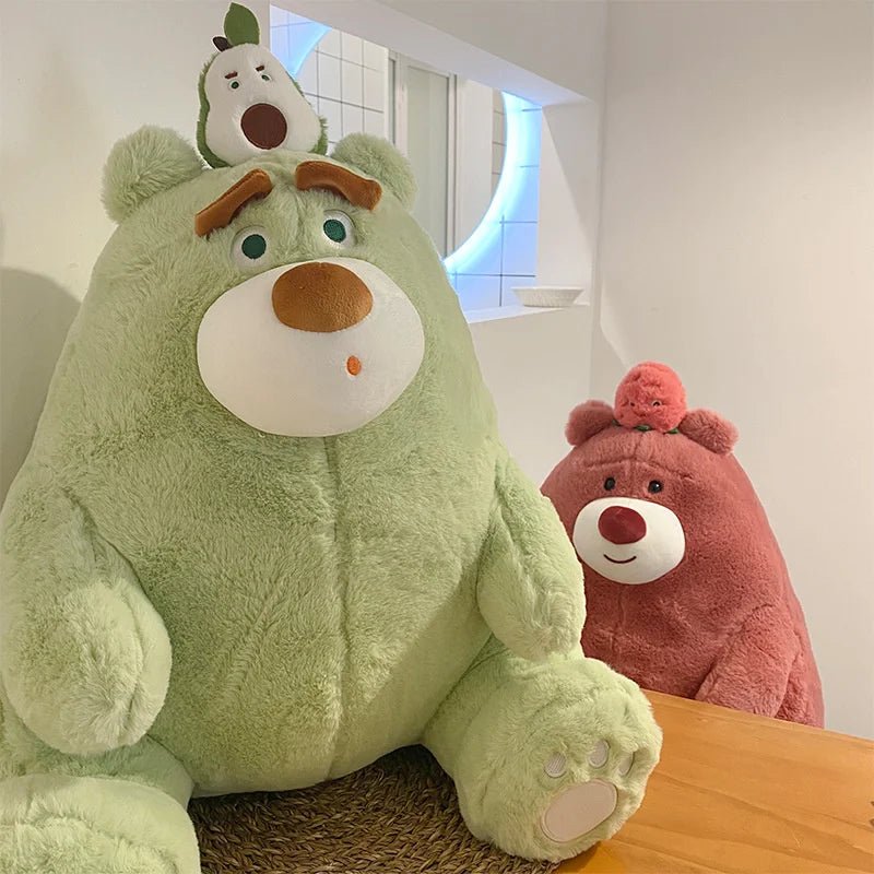 Stuffed Animal Fruit Gummy Bear Plushie, 6 Designs, 12-28" | 30-70 cm plush toy – – – Image 4 | Plushie Produce