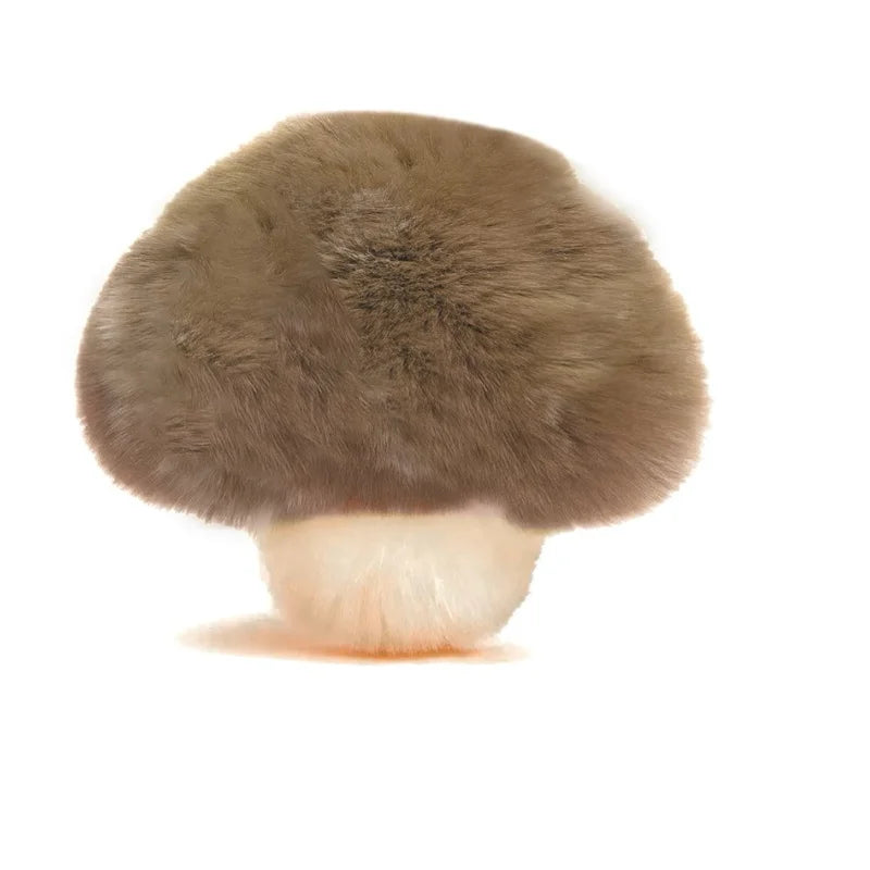 Super Fuzzy Mushroom Plushie, Three Colors plush toy – – Beige – Image 6 | Plushie Produce
