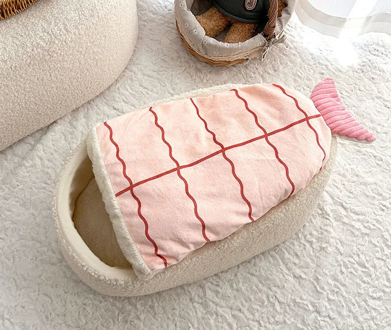 Sushi Pet Bed, For Pets up to 22 lbs (10 kg) plush toy – – – Image 3 | Plushie Produce