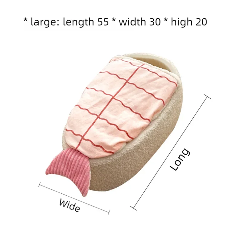 Sushi Pet Bed, For Pets up to 22 lbs (10 kg) plush toy – – – Image 6 | Plushie Produce