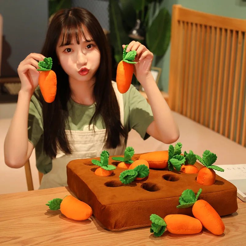 Vegetable Put-In-the-Hole Plush Toys | Educational Plushies for Early Childhood plush toy – – – Image 6 | Plushie Produce