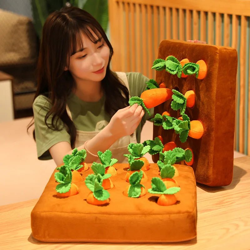 Vegetable Put-In-the-Hole Plush Toys | Educational Plushies for Early Childhood plush toy – – – Image 7 | Plushie Produce