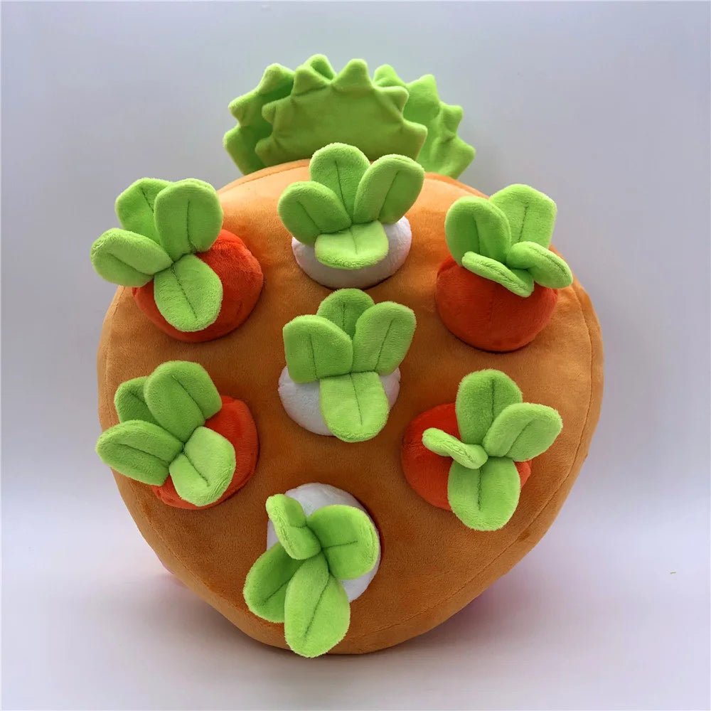 Vegetable Put-In-the-Hole Plush Toys | Educational Plushies for Early Childhood plush toy – – Orange – Image 12 | Plushie Produce