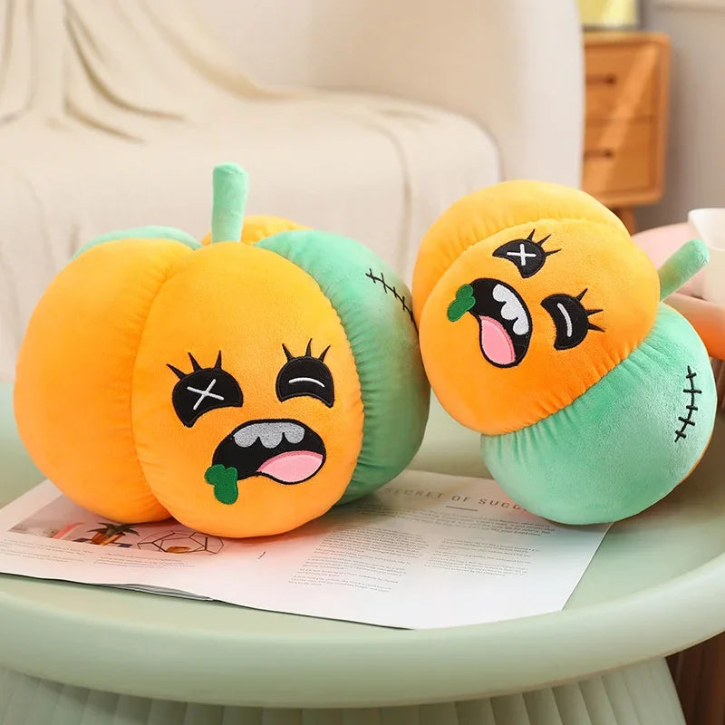 Zombie Pumpkin Plushie, 10-16" | 25-40 cm plush toy – – – Image 1 | Plushie Produce