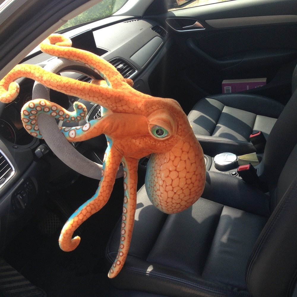 Authentic Common Octopus Plushie, 22-33" | 55-85 cm plush toy – – – Image 6 | Plushie Produce