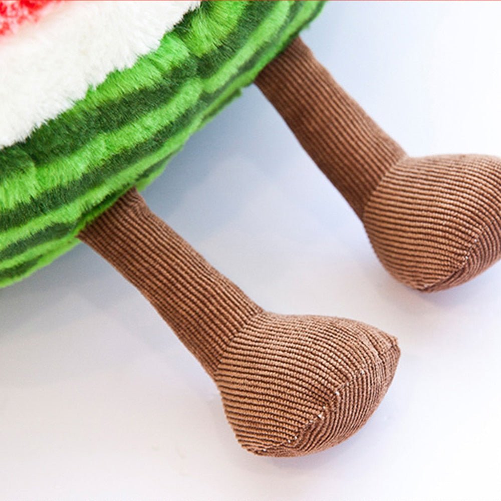 Cartoon Watermelon Wedge Plush Toy, 11-16" | 28-40cm plush toy – – – Image 2 | Plushie Produce