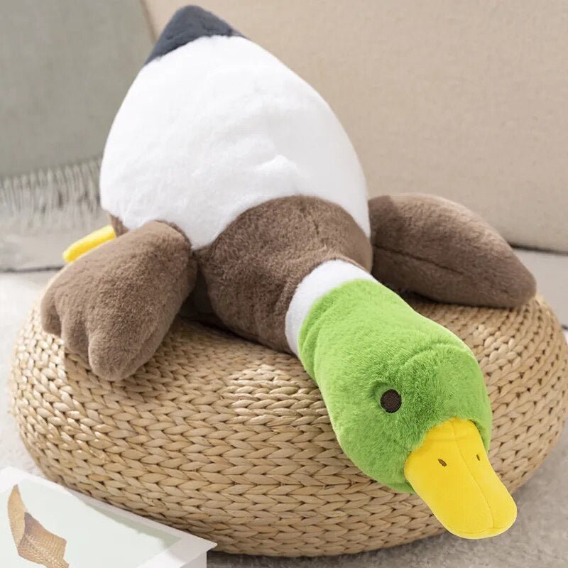 Jumbo Mallard Duck Plushie, 30-40" | 75-100 cm plush toy – – – Image 7 | Plushie Produce