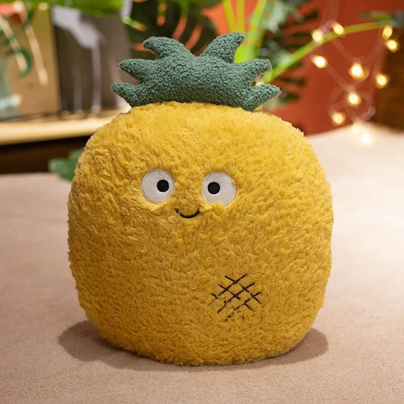 Plushie Fuzzy Fruit w/Optional Handwarmer, 5 Fruits, 14-18" | 36-45 cm plush toy – – – Image 6 | Plushie Produce