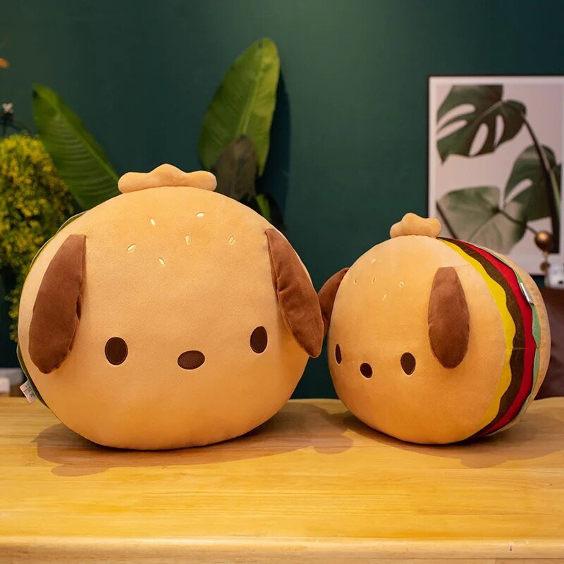 Plushie Hamburger Dog, 13-16" | 33-40 cm plush toy – – – Image 3 | Plushie Produce