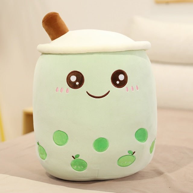 Plushie Jumbo Apple Boba Tea, 10-28" | 25-70 cm plush toy – – 10"(25cm) – Image 1 | Plushie Produce