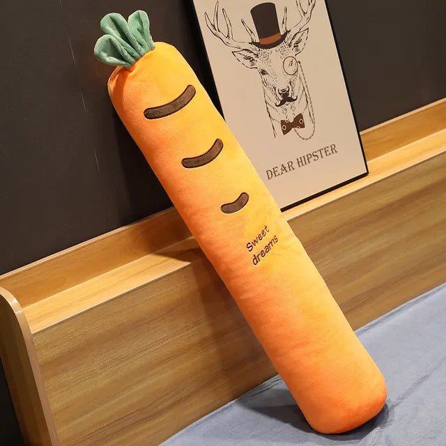 Plushie Jumbo Carrot Body Pillow, 2-5.2' | 60-160 cm plush toy – – – Image 1 | Plushie Produce