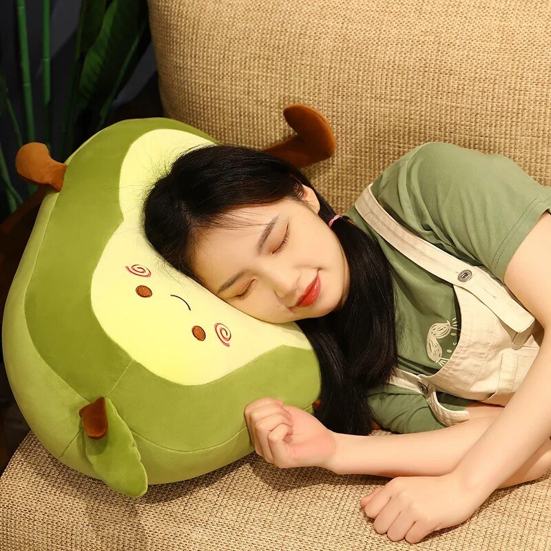 Plushie Jumbo Cartoon Avocado, 18-39" | 45-100 cm plush toy – – – Image 5 | Plushie Produce