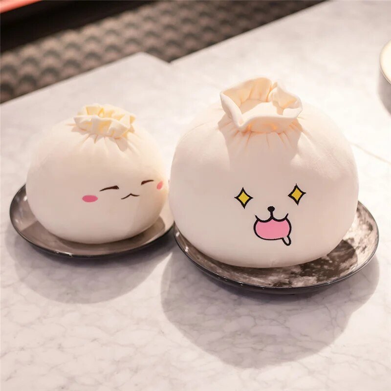 Plushie Kawaii Bao Bun, 8-10" | 20-25 cm plush toy – – – Image 1 | Plushie Produce