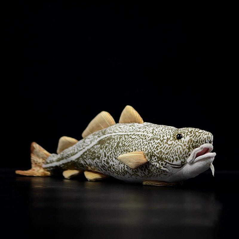 Plushie Realistic Atlantic Codfish, 17" | 42 cm plush toy – – – Image 1 | Plushie Produce