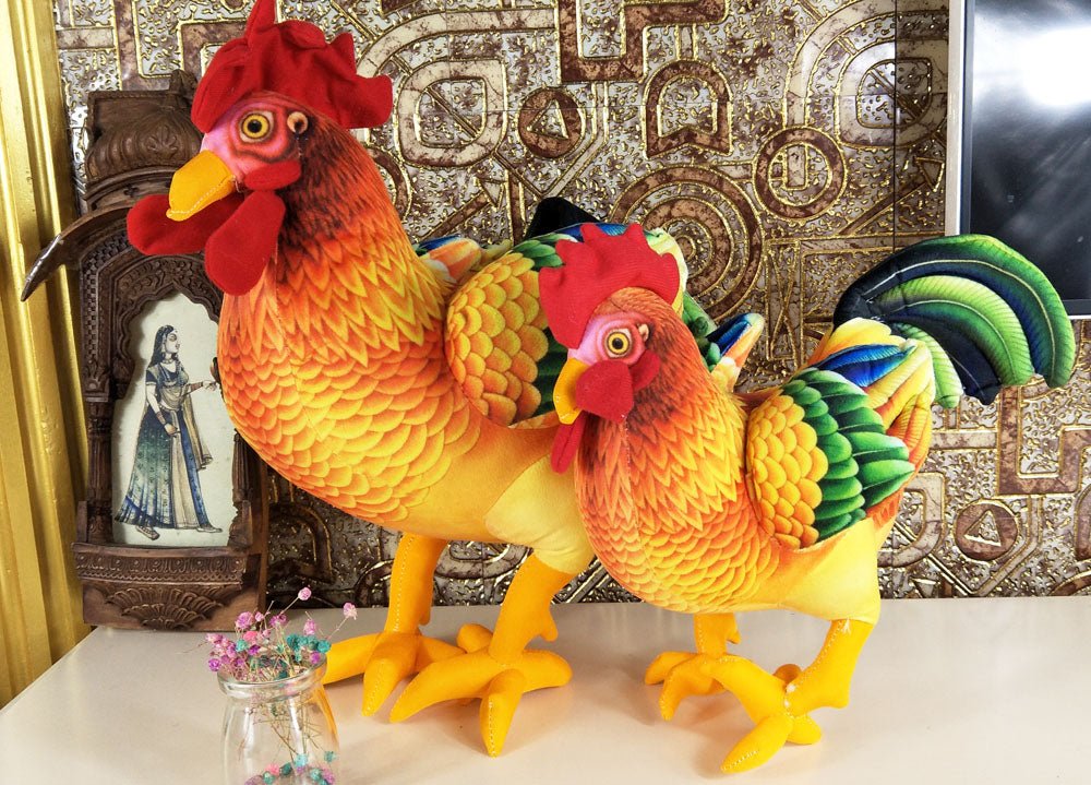 Plushie Realistic Rooster, 14-18" | 35-45 cm plush toy – – – Image 2 | Plushie Produce